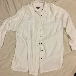 J. Jill oversized Button up tunic shirt size MP